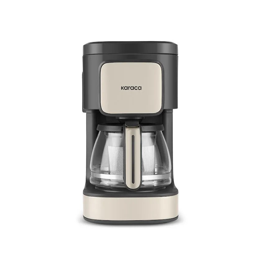 Karaca Just Coffee Aroma 2 In 1 Filtre Kahve ve Çay Demleme Makinesi Bej